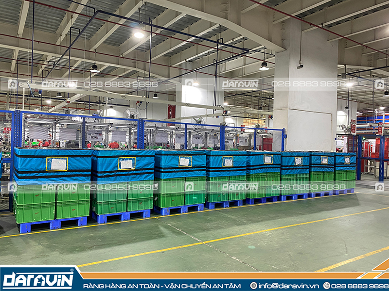 Lưới quấn trùm pallet giải pháp tiết kiệm cho doanh nghiệp