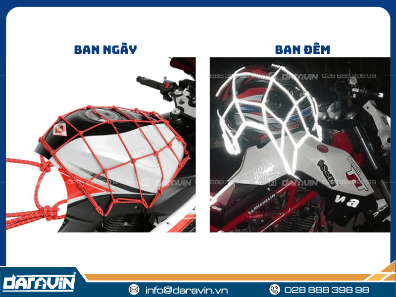 Ưu điểm của lưới thun ràng đồ phượt