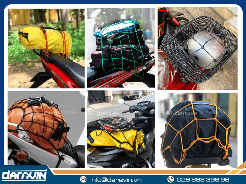 Khám phá sự đa năng của lưới thun ràng đồ đi phượt