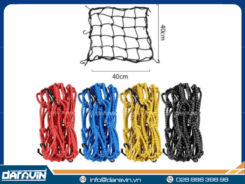 Lưới thun ràng đồ xe máy đi phượt đa năng liệu anh em phượt thủ đã biết?