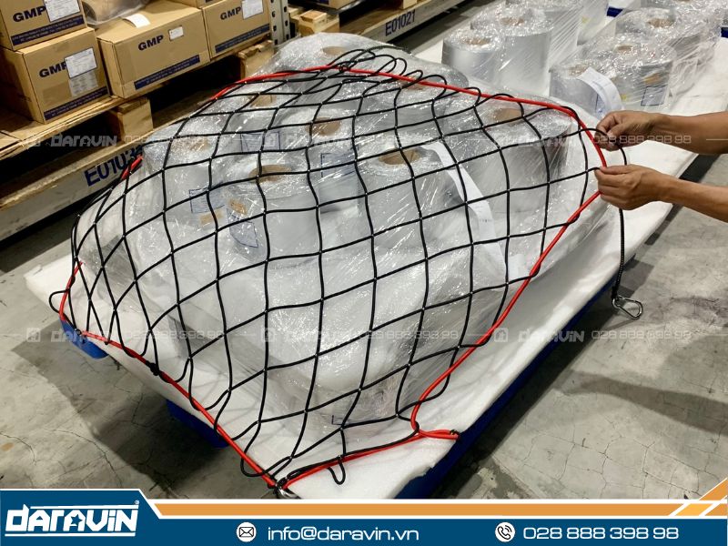 Lưới thun ràng pallet giải pháp bảo vệ mọi loại hàng hóa