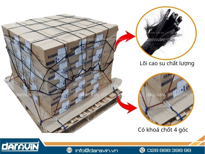 Lưới thun ràng pallet tái sử dụng là gì?