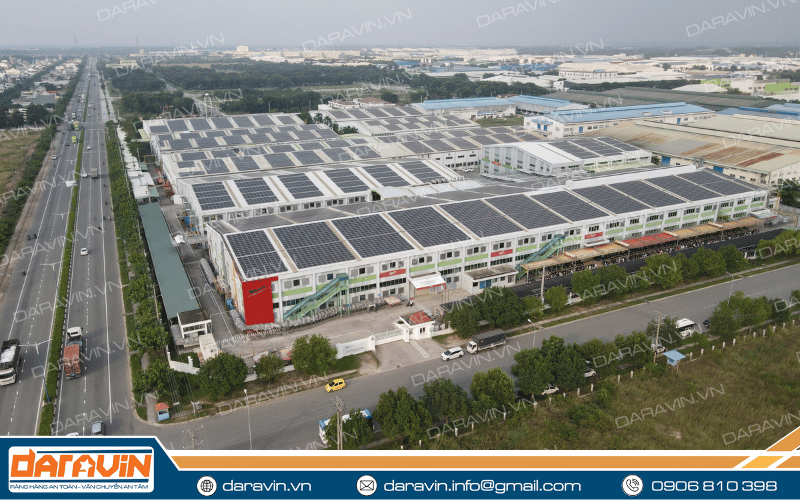 Nhà máy TTI Việt Nam nơi triển khai dự án kho hàng xanh Nhà máy TTI Việt Nam nơi triển khai dự án kho hàng xanh