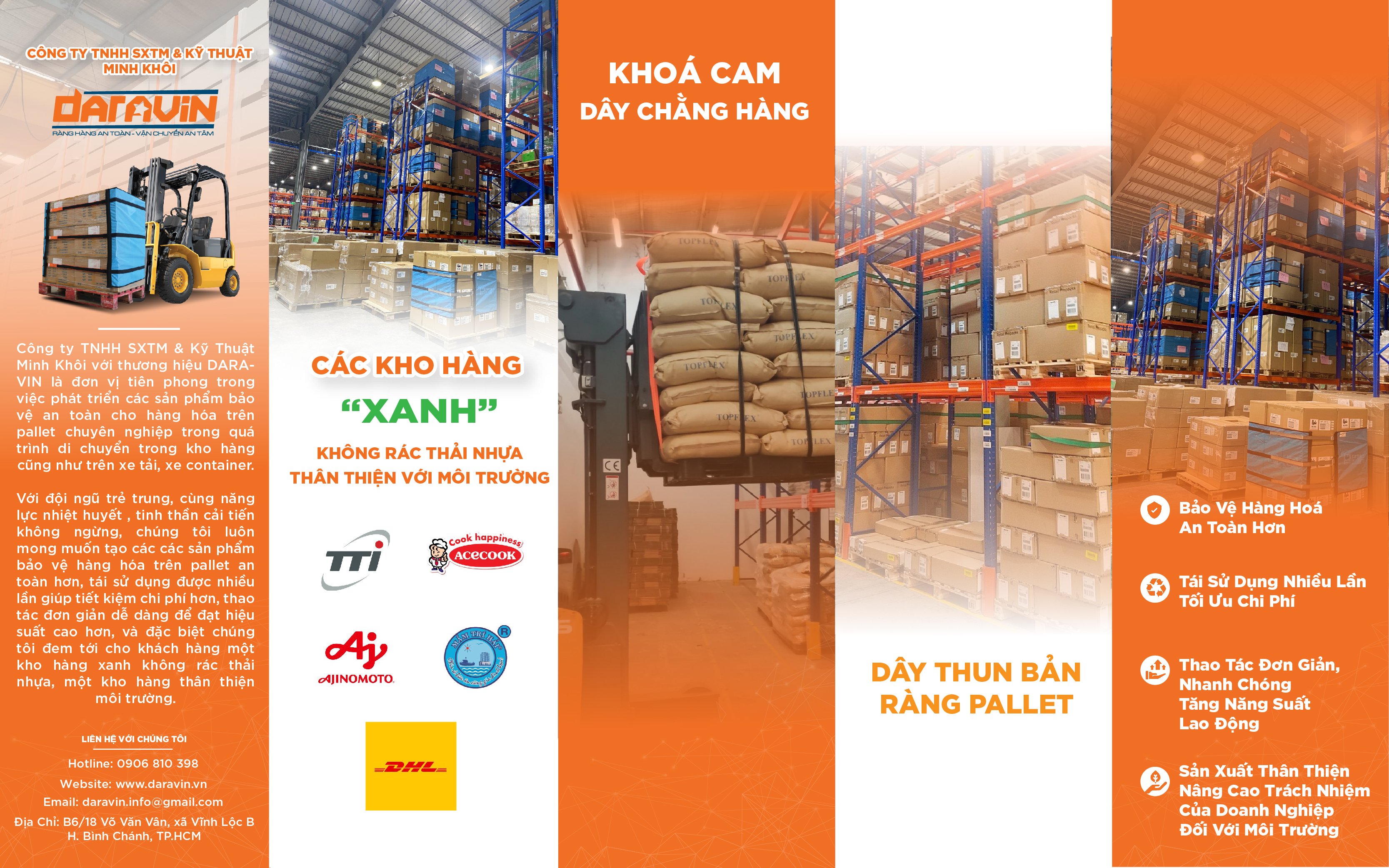 Những giải pháp DARAVIN mang đến cho các đối tác doanh nghiệp trong triển lãm VIMF 2022 hướng đến tiết kiệm chi phí và giảm rác thải cho kho hàng Những giải pháp DARAVIN mang đến cho các đối tác doanh nghiệp trong triển lãm VIMF 2022 hướng đến tiết kiệm chi phí và giảm rác thải cho kho hàng