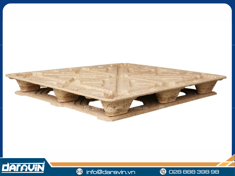 Các kích thước của pallet xơ dừa 2 tầng