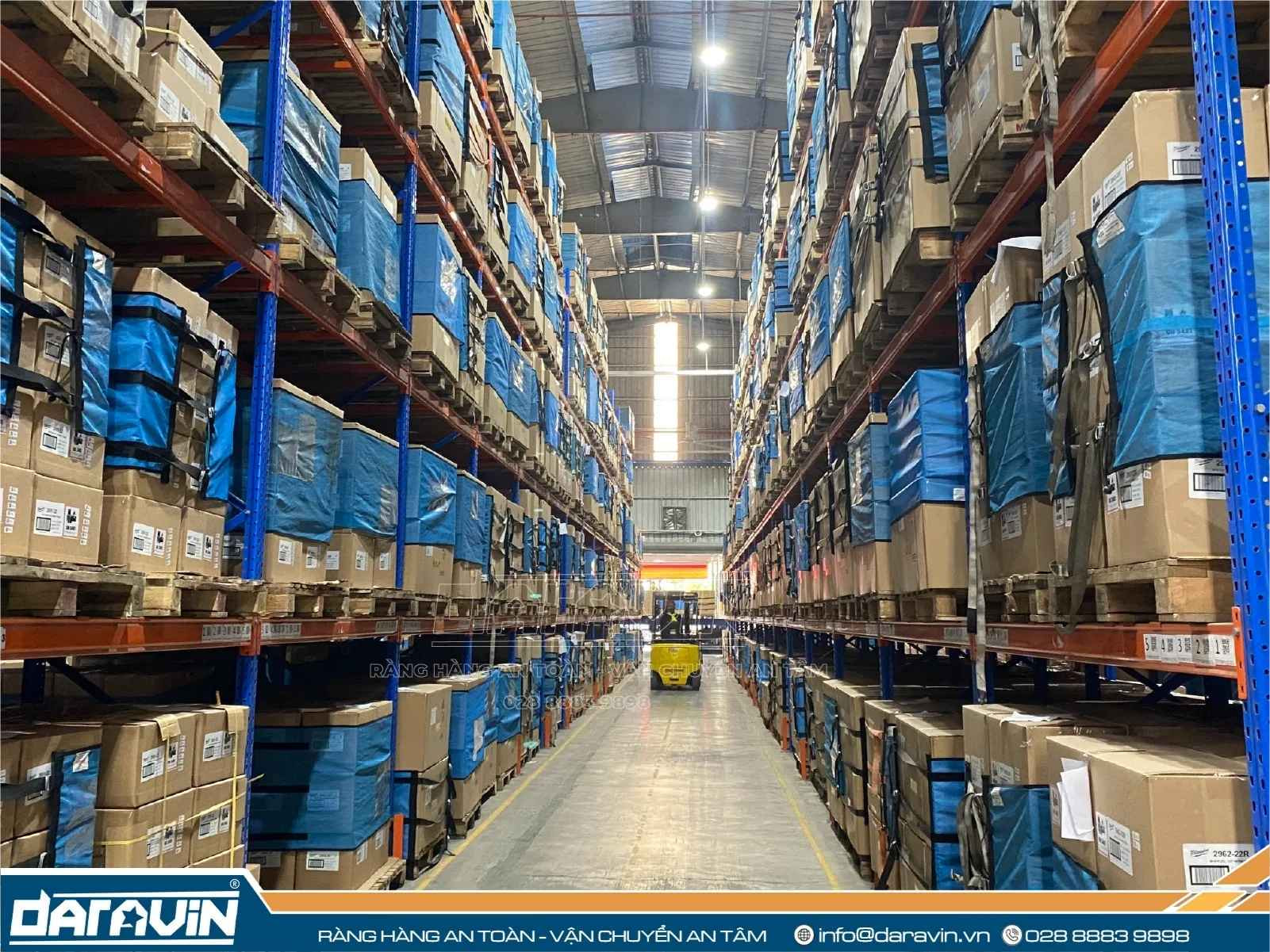 Các bước trong quy trình quản lý cho kho hàng