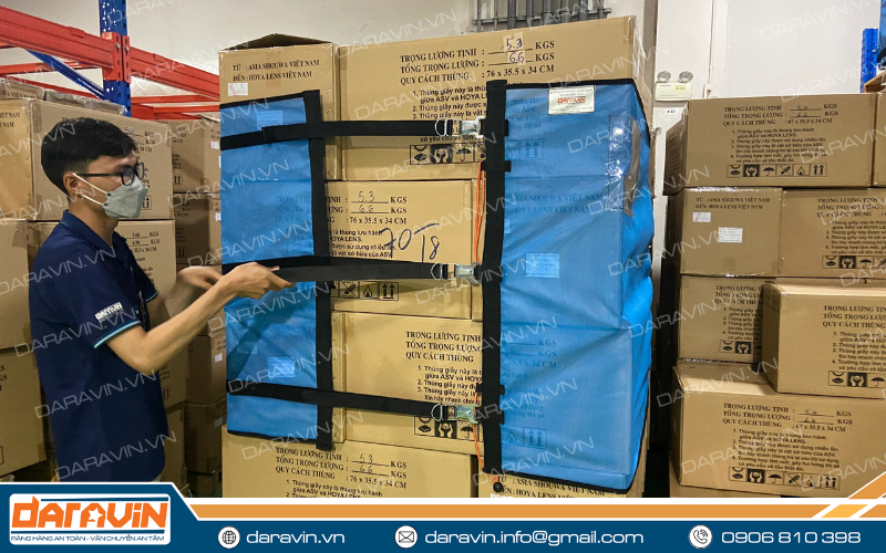 Sử dụng các giải pháp ràng phù hợp để hạn chế gây móp méo thùng carton Sử dụng các giải pháp ràng phù hợp để hạn chế gây móp méo thùng carton