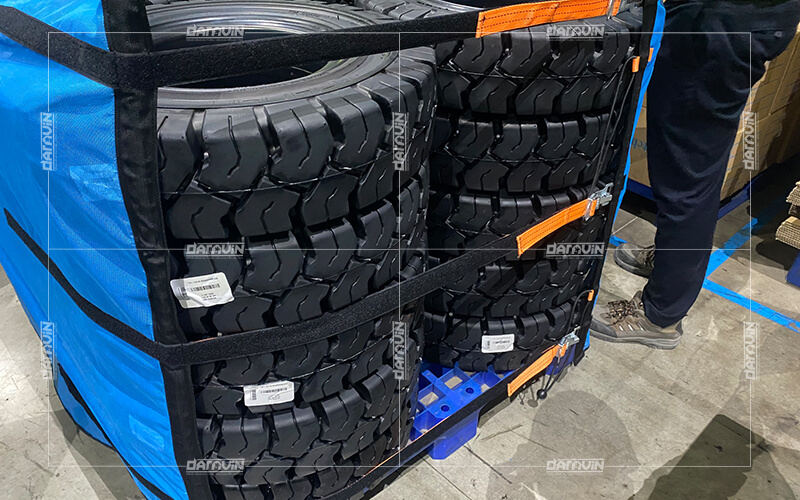 Sử dụng lưới quấn pallet khóa V3 chịu tải trọng cao Sử dụng lưới quấn pallet khóa V3 chịu tải trọng cao