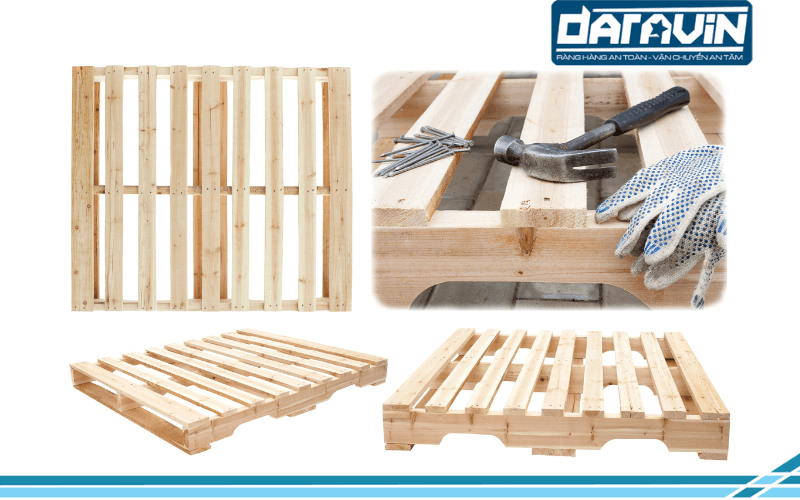 Thiết kế chung của các mẫu pallet để hàng trên thị trường Thiết kế chung của các mẫu pallet để hàng trên thị trường