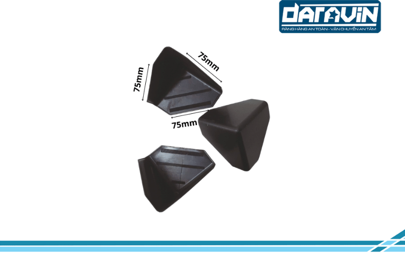 Thông số kỹ thuật nẹp góc nhựa 3 chấu 75x75x75mm Thông số kỹ thuật nẹp góc nhựa 3 chấu 75x75x75mm