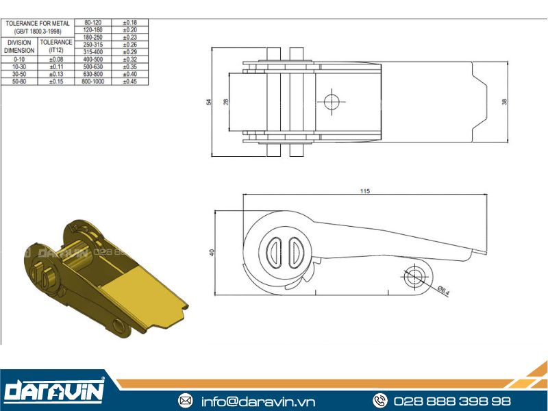 Thông số kỹ thuật sản phẩm
