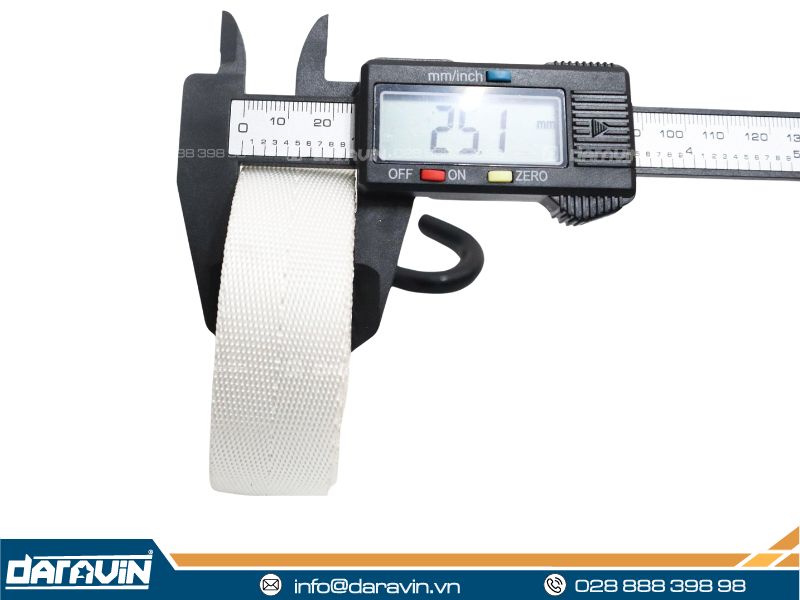 Thông tin sản phẩm dây Bẹ Bản 25mm Tải 800kg