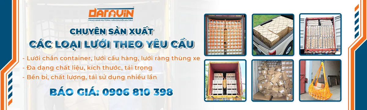 Sản xuất các loại lưới theo yêu cầu