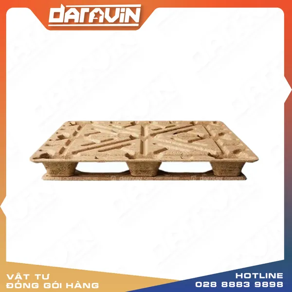 Pallet xơ dừa 2 tầng