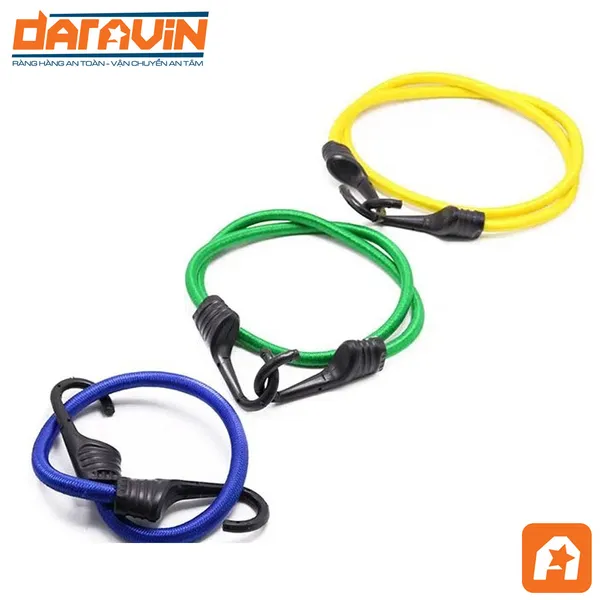 Dây thun tròn móc nhựa lõi thép dài 3m