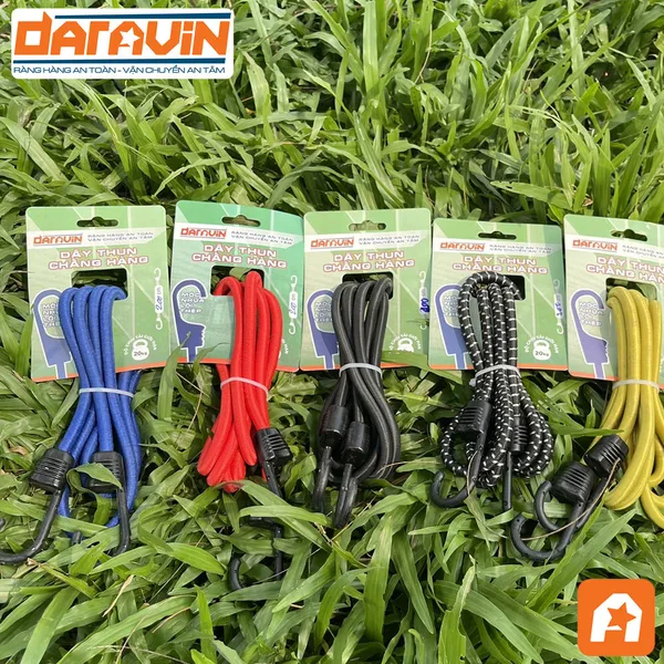 Dây thun tròn móc nhựa lõi thép dài 3m