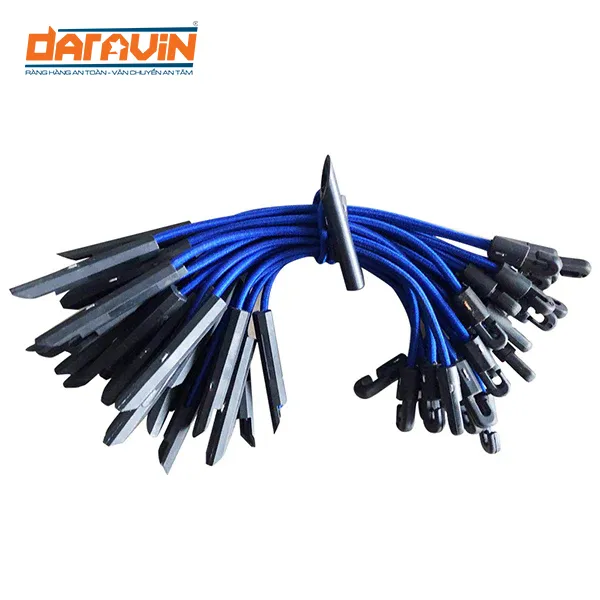 Elastic Bungee Cord Toggle Tie for Scaffolding Netting and Tarpaulin Fixing