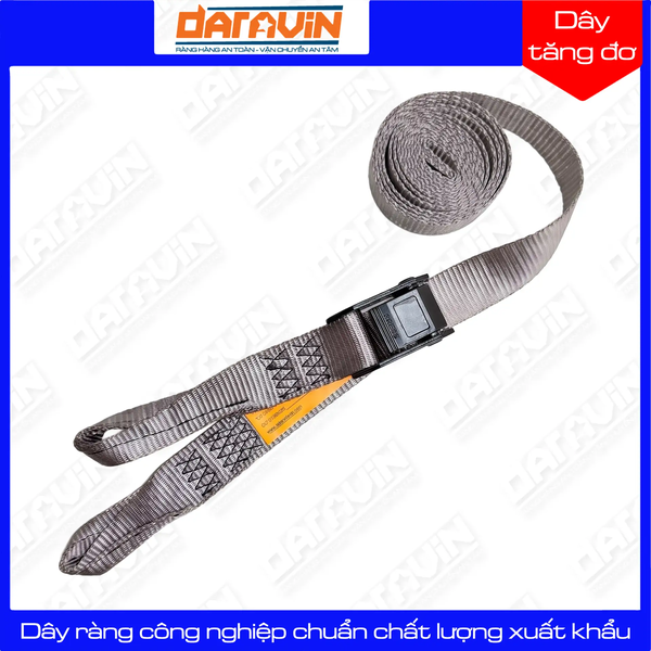 Dây chằng khóa cam bản 25mm có mắt lỗ 2 đầu