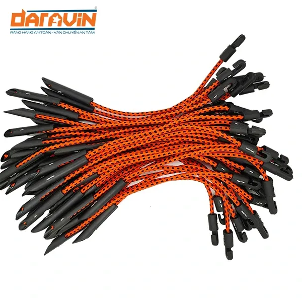 Elastic Bungee Cord Toggle Tie for Scaffolding Netting and Tarpaulin Fixing