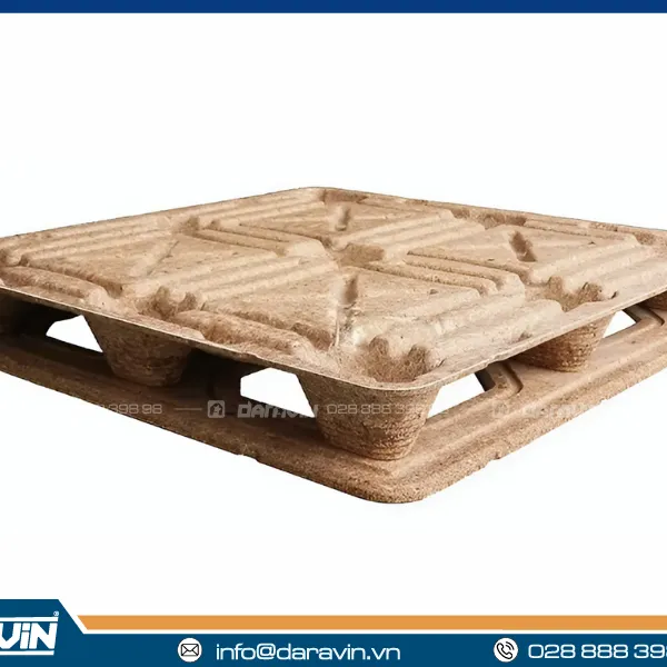 Pallet xơ dừa 2 tầng