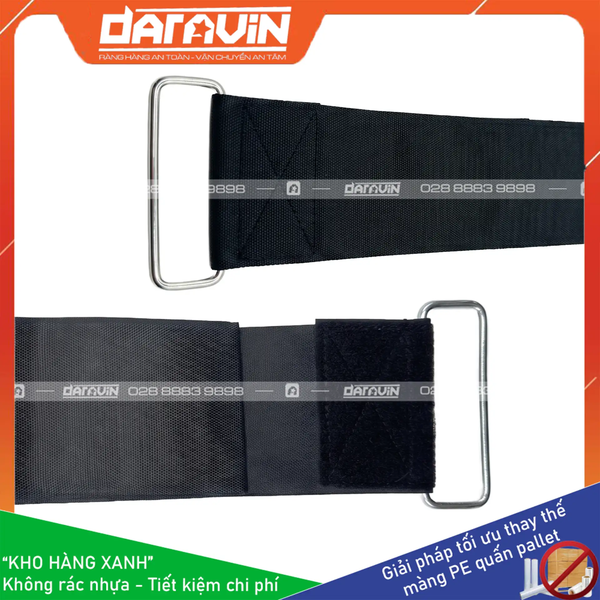 Dây ràng pallet bản 50mm khóa gai dán