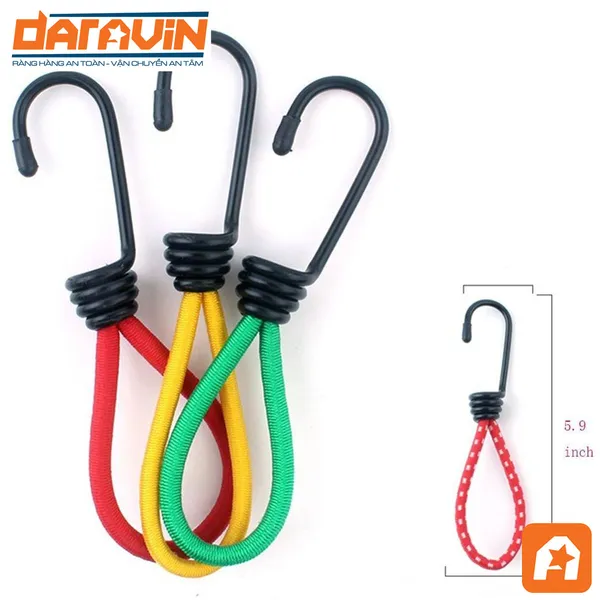 Combo of 5 Tent Tie Elastic Rope