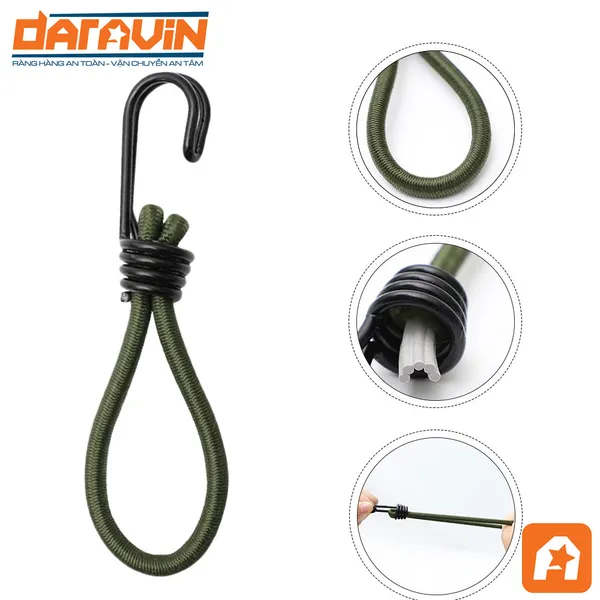 Combo of 5 Tent Tie Elastic Rope