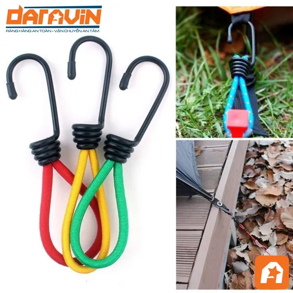 Combo of 5 Tent Tie Elastic Rope