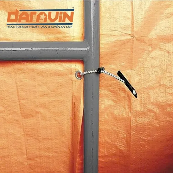 Elastic Bungee Cord Toggle Tie for Scaffolding Netting and Tarpaulin Fixing