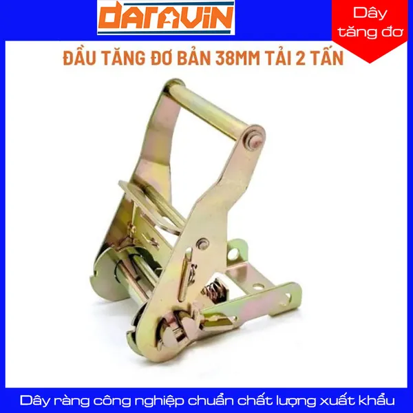 Khóa Tăng Đơ Bản 38mm Tải 2 Tấn