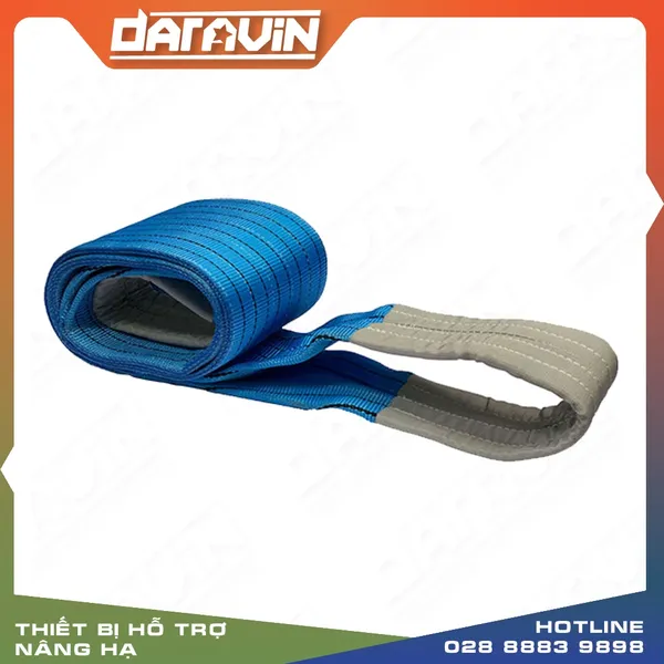 Dây Cáp Vải Cẩu Hàng Tải 8 Tấn