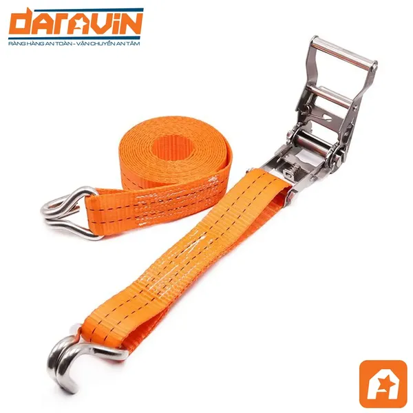 Dây tăng đơ bản 38mm tải 2 tấn móc J