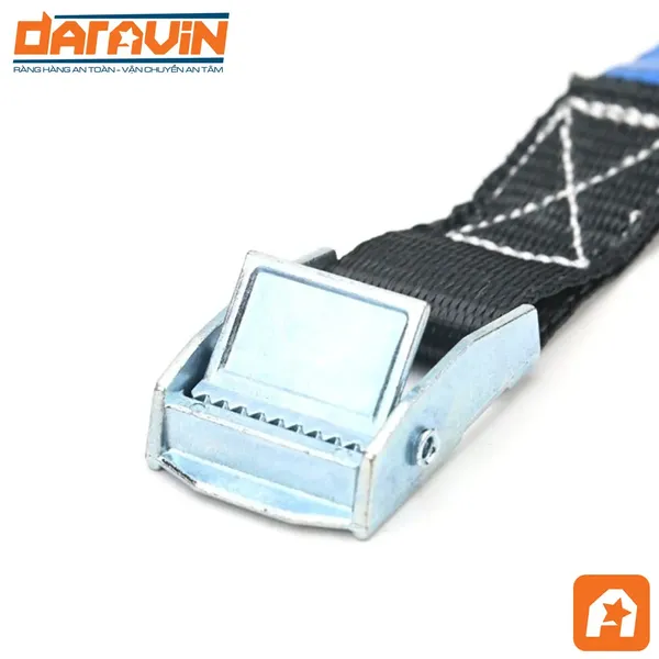 Dây Chằng Khóa Cam Bản 25mm Tải 250kg Không Móc