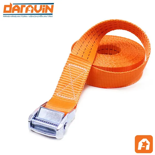 Dây Chằng Khóa Cam Bản 35mm Không Móc Tải 650kg