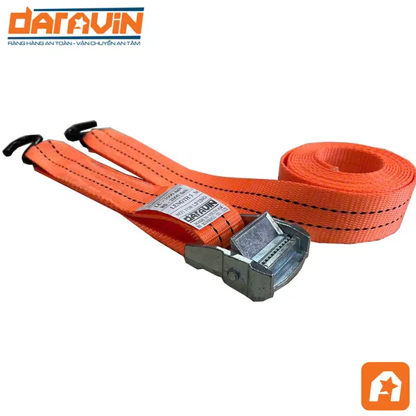 Dây Chằng Khóa Cam Bản 35mm Móc S Tải 650kg