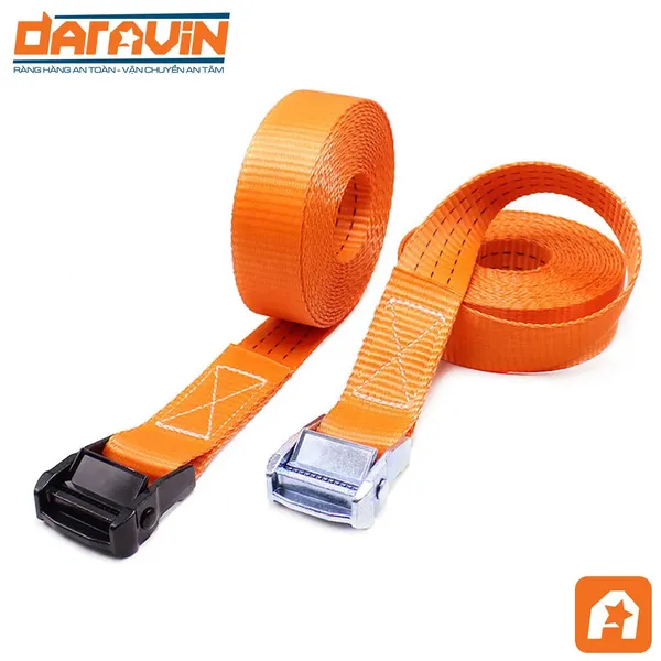Dây Chằng Khóa Cam Bản 35mm Không Móc Tải 650kg