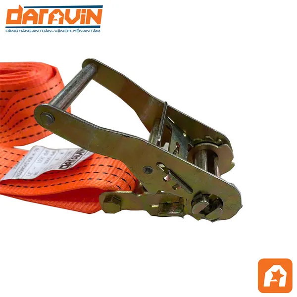 Ratchet Tie Down Strap - 4,400 lb 2-inch width J Hook