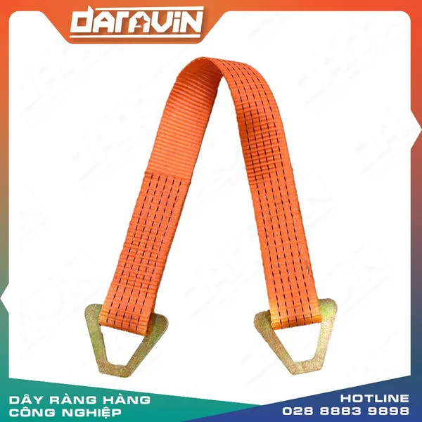 Dây đai chằng hàng có 2 đầu khoen tam giác
