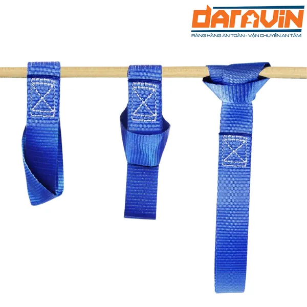 [Combo 6 cái] Dây Đai Vòng Bản 25mm 2 Đầu Mắt - Đa Chức Năng