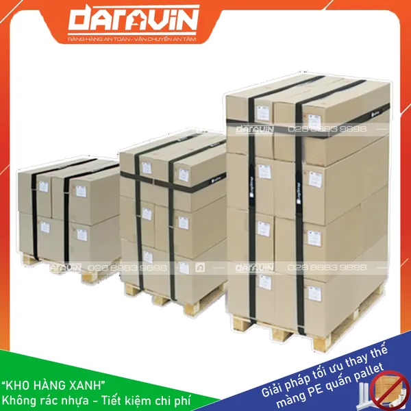 Dây ràng pallet khóa gai dán tái sử dụng DARAVIN