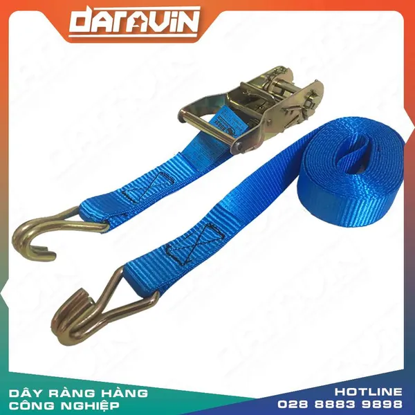 Dây tăng đơ bản 25mm tải 1500kg móc J