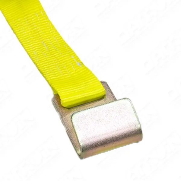 Ratchet Tie Down Strap - 2-inch width aluminum handle Flat hook