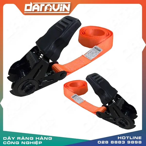 Dây tăng đơ cán nhựa bản 25mm tải 800kg