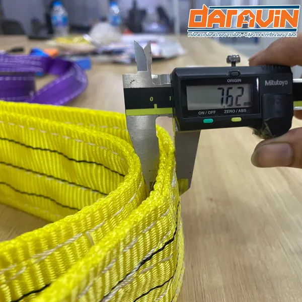 Dây Cáp Vải Cẩu Hàng Tải 3 Tấn