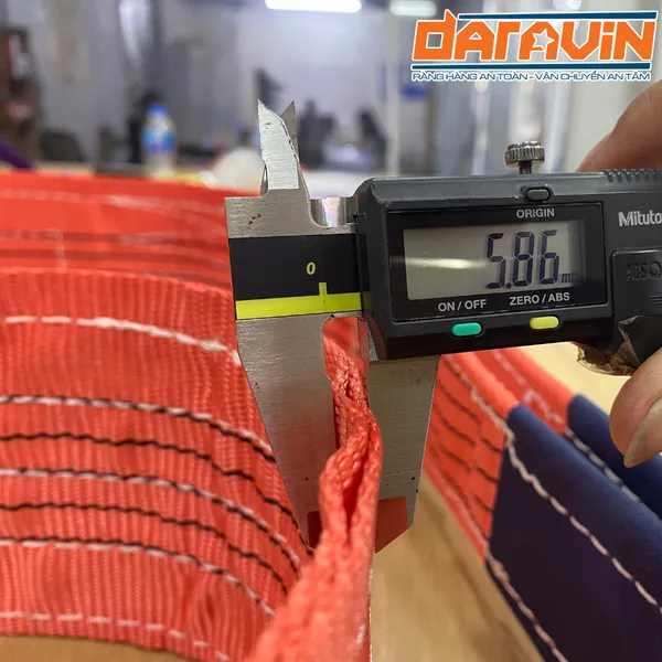 Dây Cáp Vải Cẩu Hàng Tải 5 Tấn