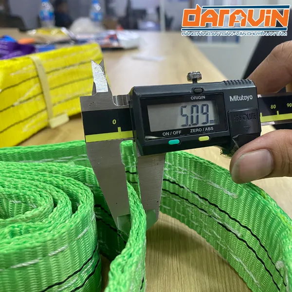 Dây Cáp Vải Cẩu Hàng Tải 2 Tấn