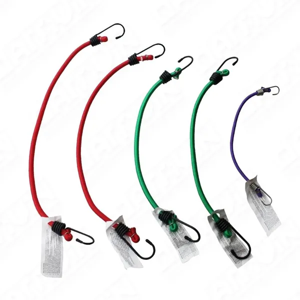 Elastic Strap Bungee Cord With Metal Hooks