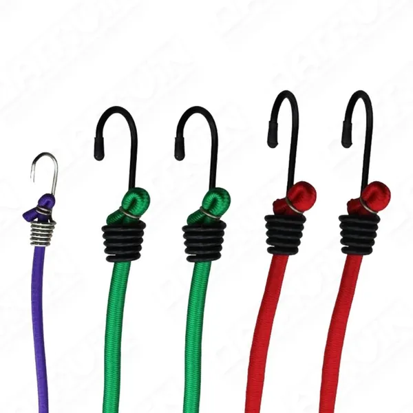 Elastic Strap Bungee Cord With Metal Hooks