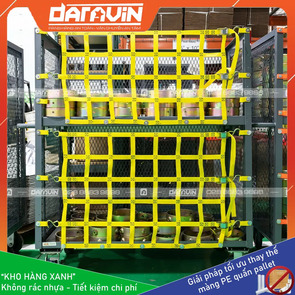 Lưới chắn hàng xe đẩy công nghiệp