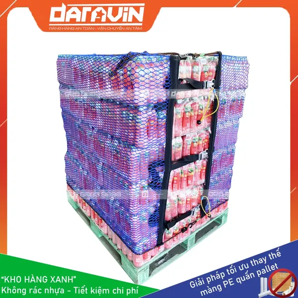 Lưới polyester quấn pallet tái sử dụng DARAVIN 